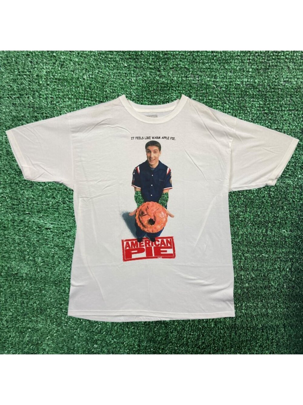 American Pie It Feels Like Warm Apple Pie T-Shirt Size Large